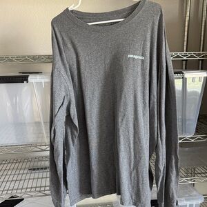 Patagonia Men's Charcoal Long Sleeve Tee